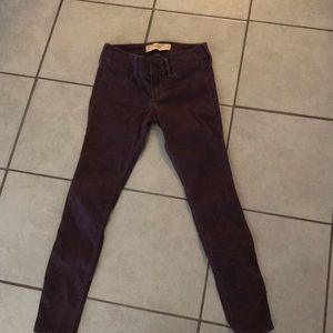 Hollister purple jeans size 1
